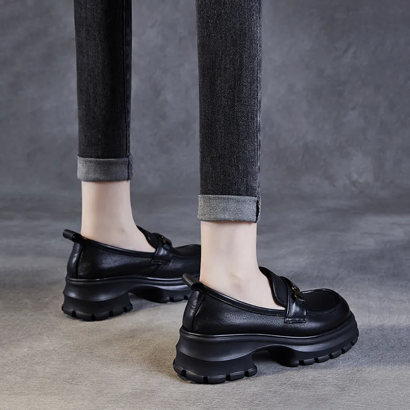 Devanro Casual Single Shoes 6cm Women's-3