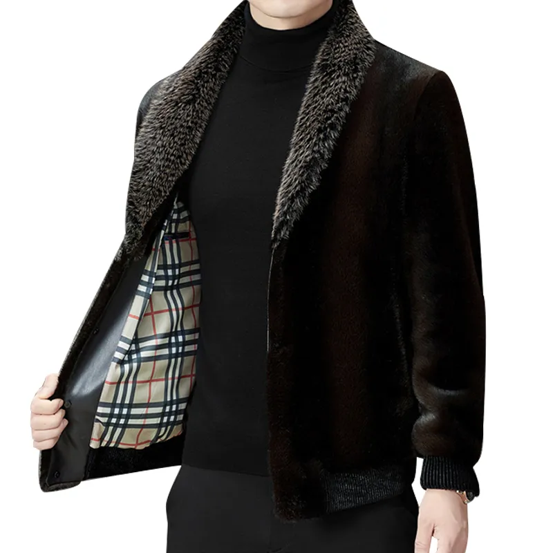 Devanro Furs Men Black-3