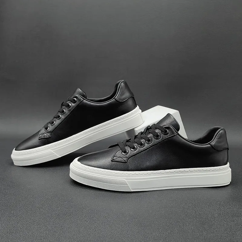 Devanro Abrasion Resistant, Lightweight, And Breathable Low Top Skateboard Shoes Men's-2