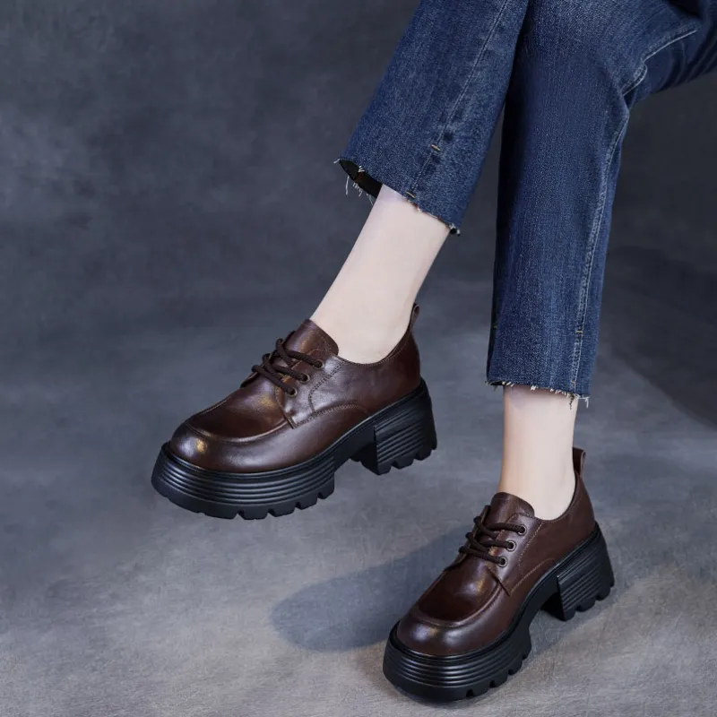 Devanro Casual Single Shoes 6.5cm Women's-7