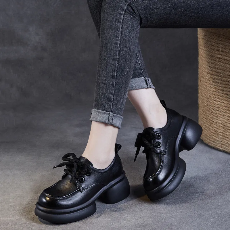 Devanro Casual Single Shoes 6.0cm Women's-2