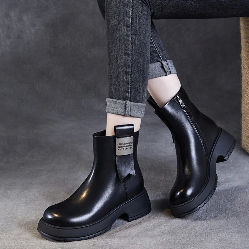 Devanro Ankle Boots 5.0cm Women's-2