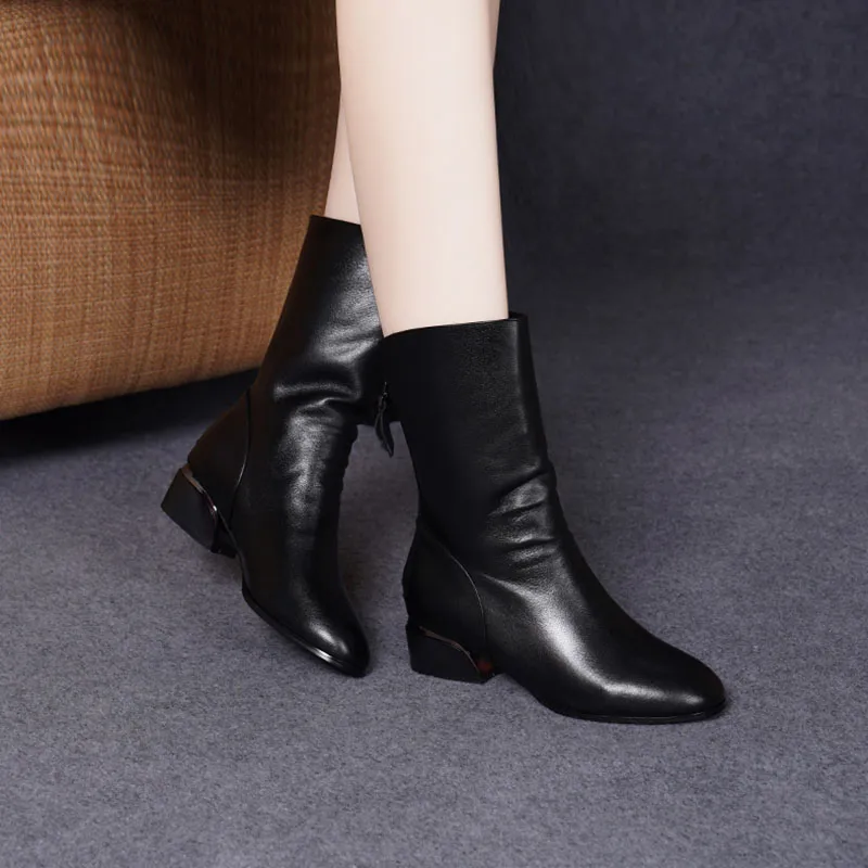 Devanro Ankle Boots 3cm Women's-2