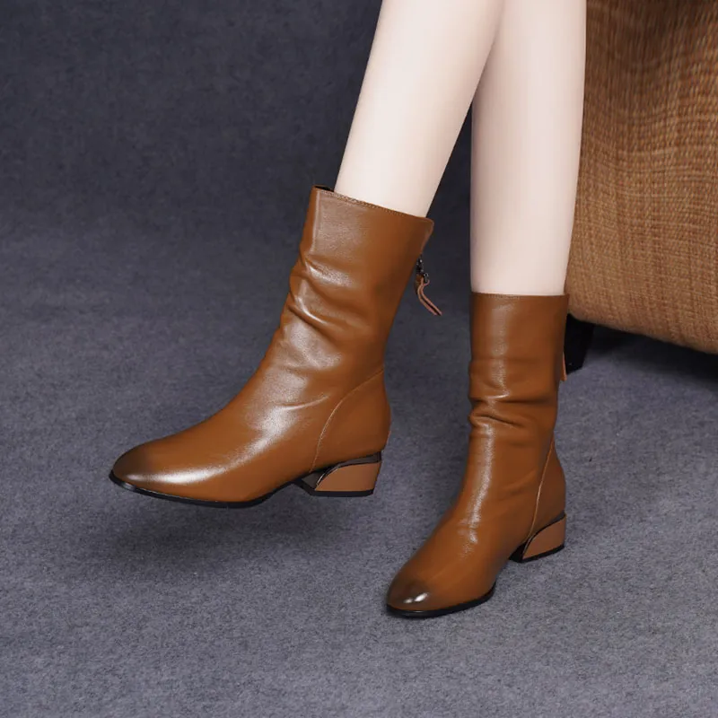 Devanro Ankle Boots 3cm Women's-5