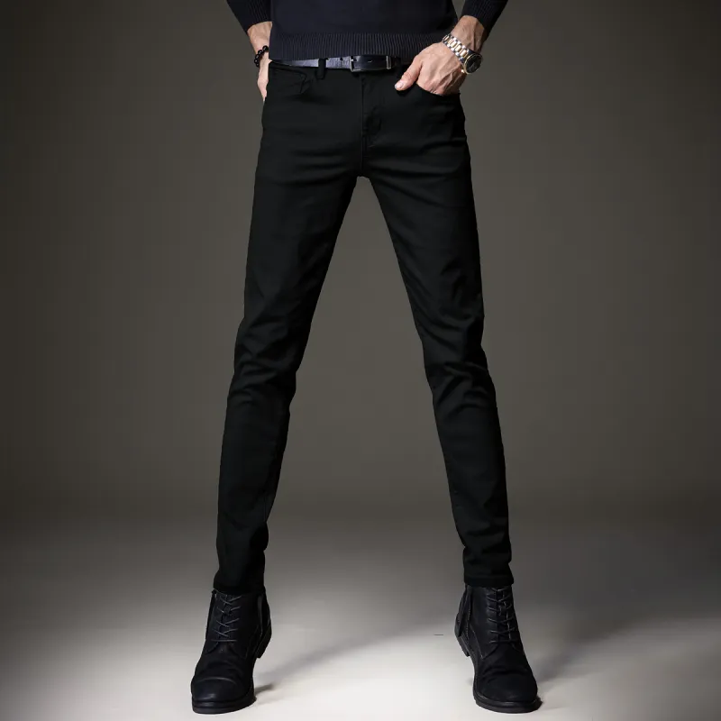 Devanro Casual Pants Men's Khaki-7