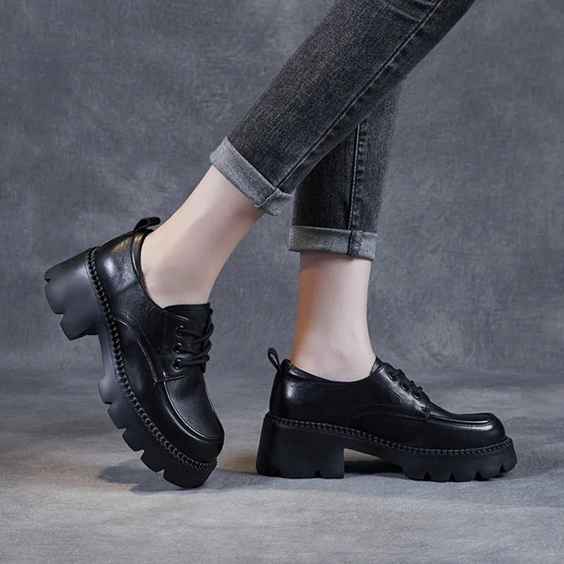 Devanro Casual Single Shoes 6.0cm Women's-2