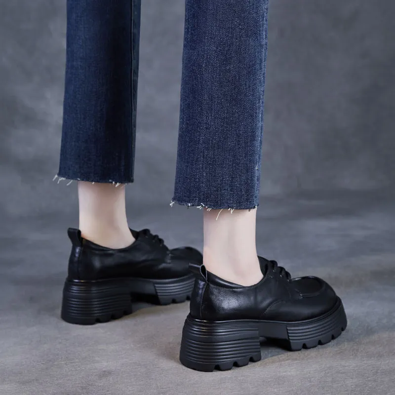 Devanro Casual Single Shoes 6.5cm Women's-4