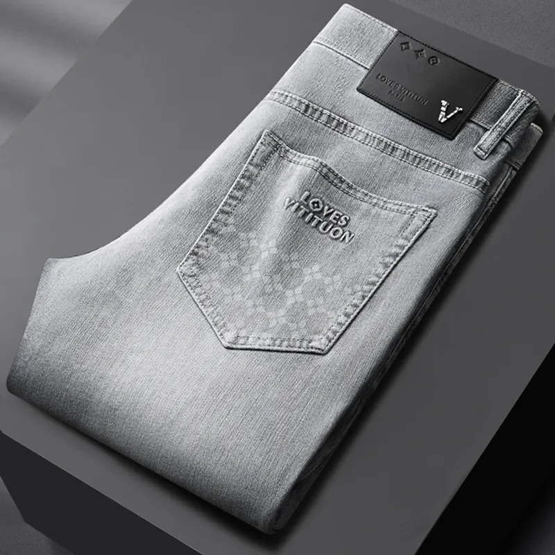 Devanro Jeans Men Gray-2