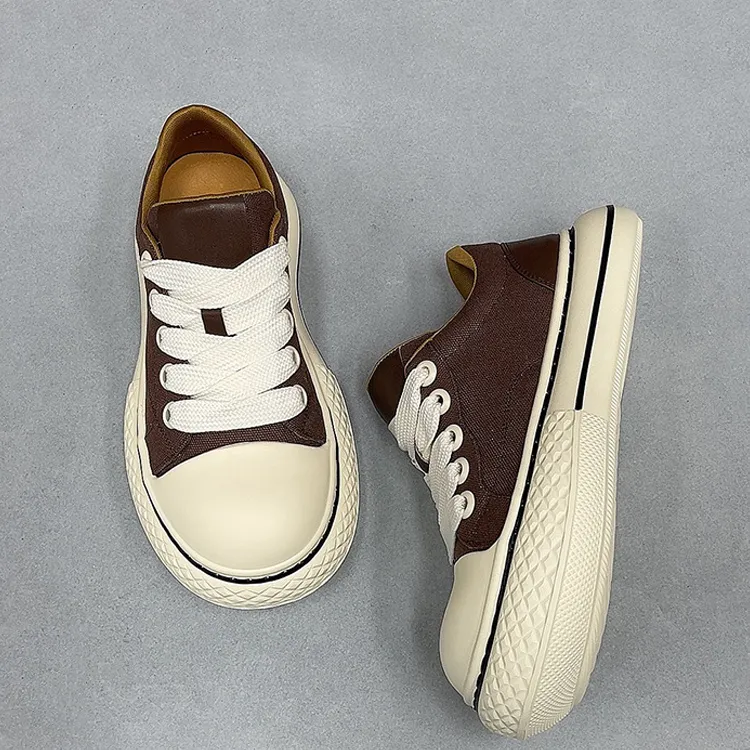 Devanro Wear resistant, Lightweight, Breathable, And Non slip. Low Top Canvas Shoes Men's-7