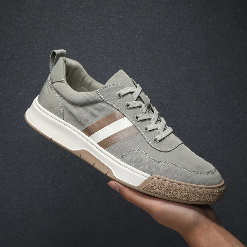 Devanro Wrapping, Wear Resistant And Non Slip Low Top Skateboard Shoes Men's-6