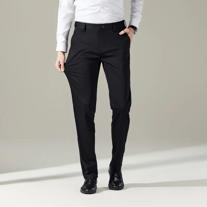 Devanro Suit Trouser Men's Black-2