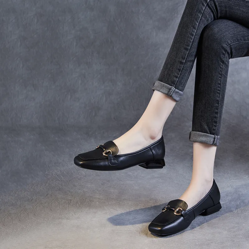 Devanro Loafers Women's Black-2