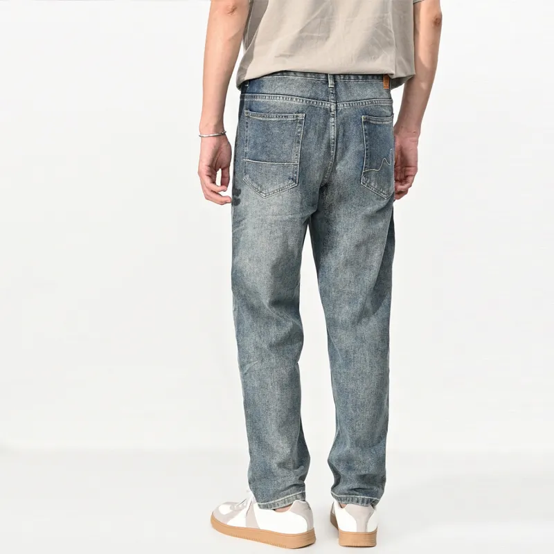 Devanro Jeans Men Blue-5