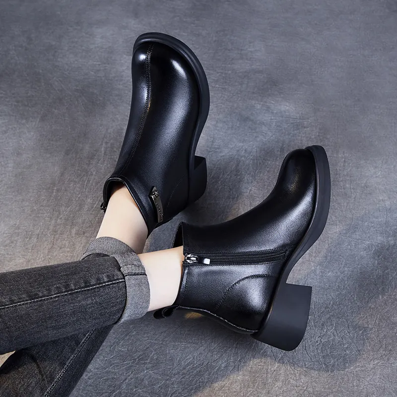 Devanro Ankle Boots 5cm Women's-3
