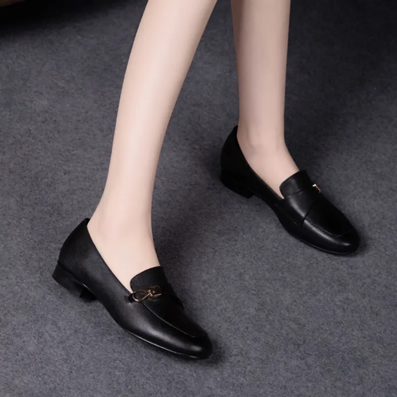 Devanro Loafers Women's Black-3