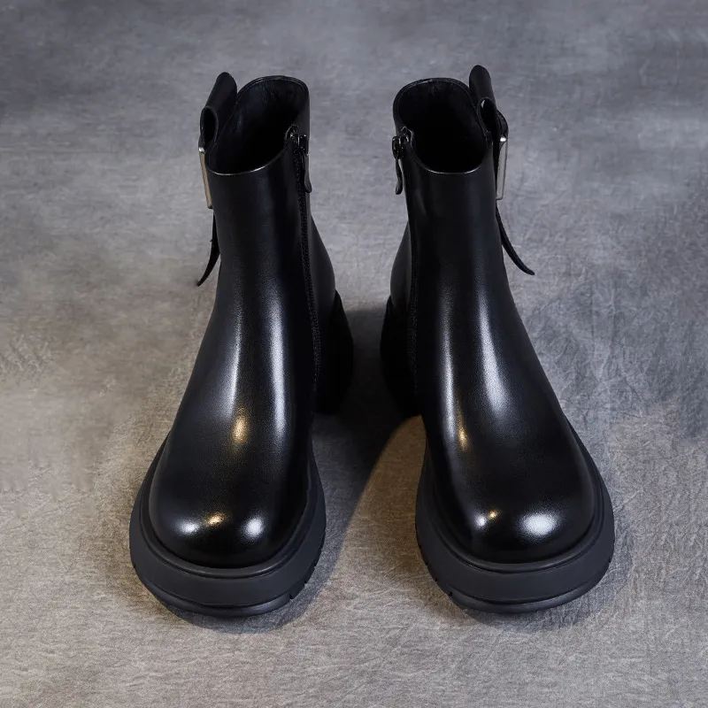 Devanro Ankle Boots 5.0cm Women's-5