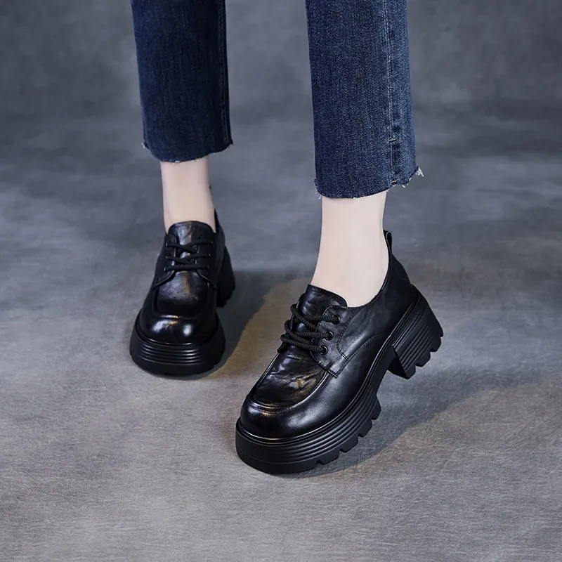 Devanro Casual Single Shoes 6.5cm Women's-3