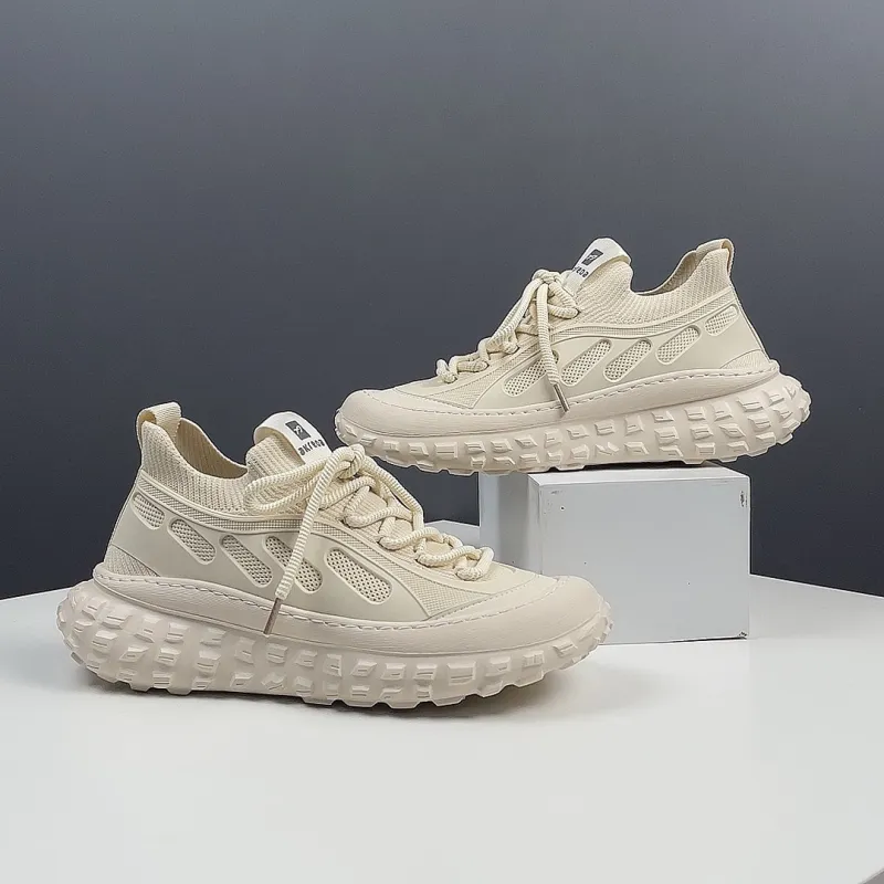 Devanro Moisture Wicking Abrasion Resistant Breathable Slip Resistant Low Top Casual Shoes Men's-7