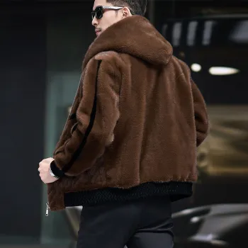 Devanro Furs Men Coffee