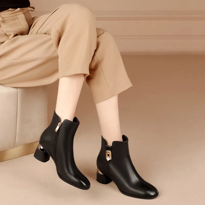 Devanro Ankle Boots 5.5cm Women's-3
