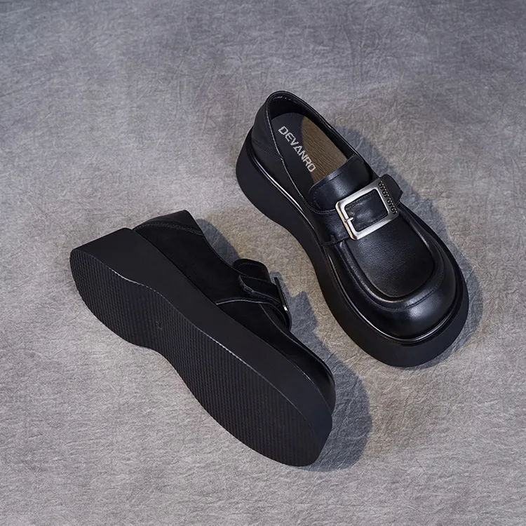 Devanro Loafers Women's Brown-3