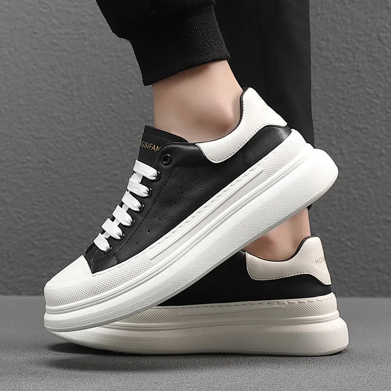 Devanro Wear Resistant Lightweight Breathable Water Resistant Slip Resistant Low Top Casual Skateboard Shoes Men's-10