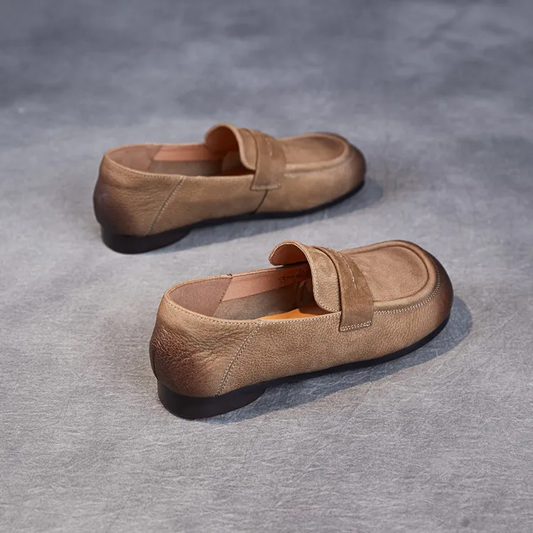 Devanro Loafers Women's Brown-9