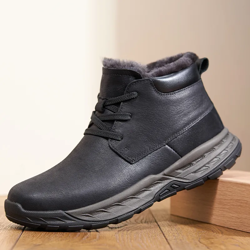 Devanro Warm Wear-Resistant Slip-Resistant Snow Boots Men's-1