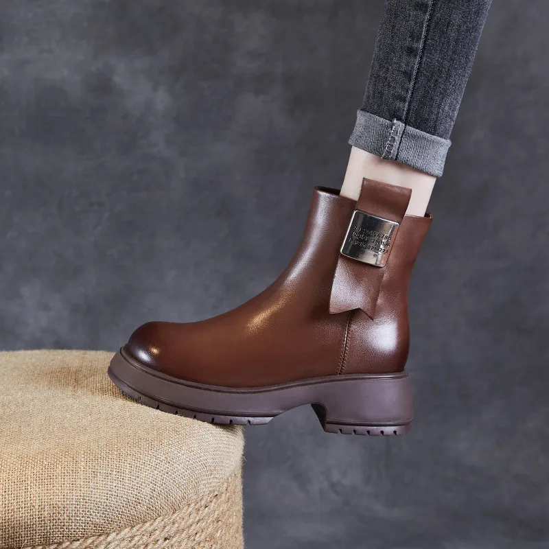 Devanro Ankle Boots 5.0cm Women's-10