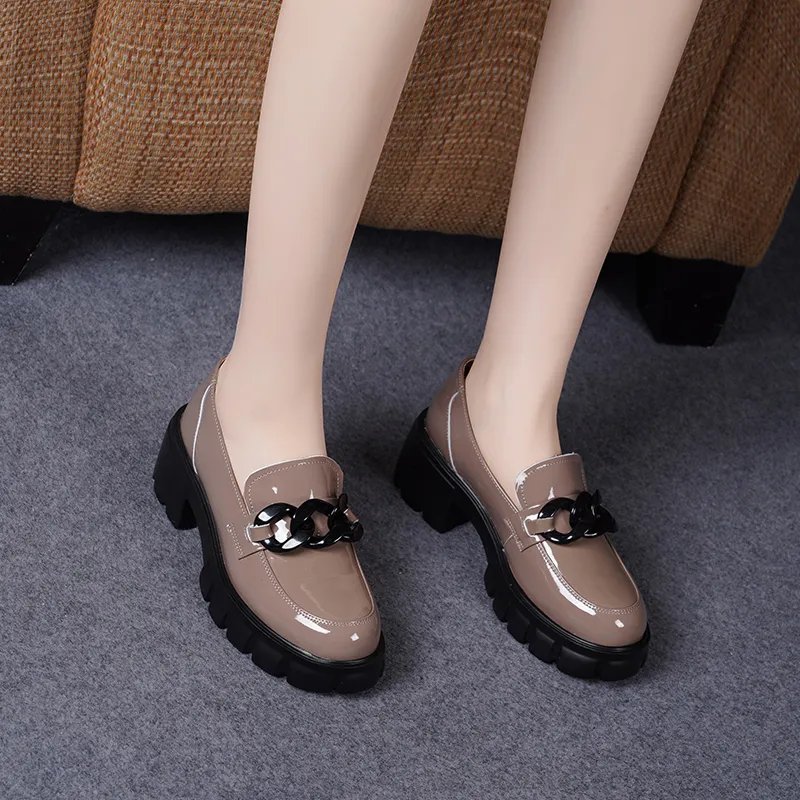 Devanro Loafers Women's Black-11