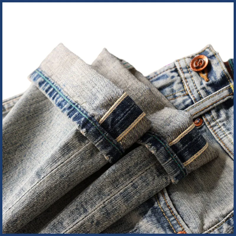 Devanro Jeans Men Blue-4