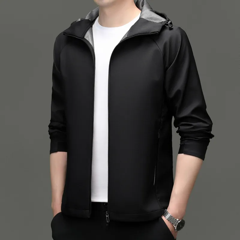 Devanro Jackets Coats Men's Red-4