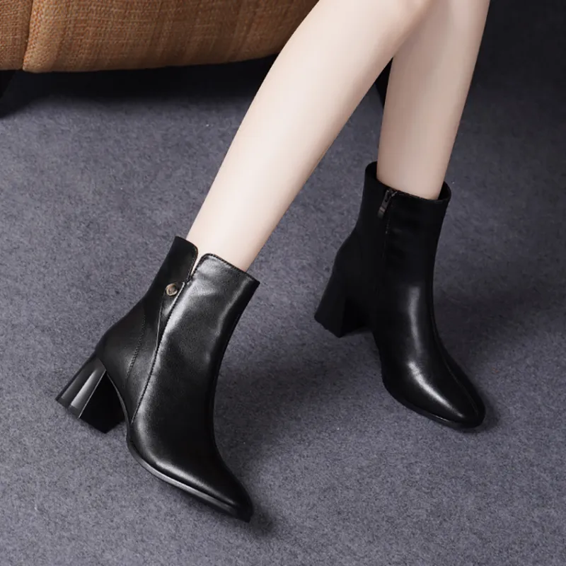 Devanro Ankle Boots 6.0cm Women's-5