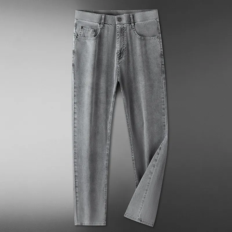 Devanro Jeans Men Gray-2