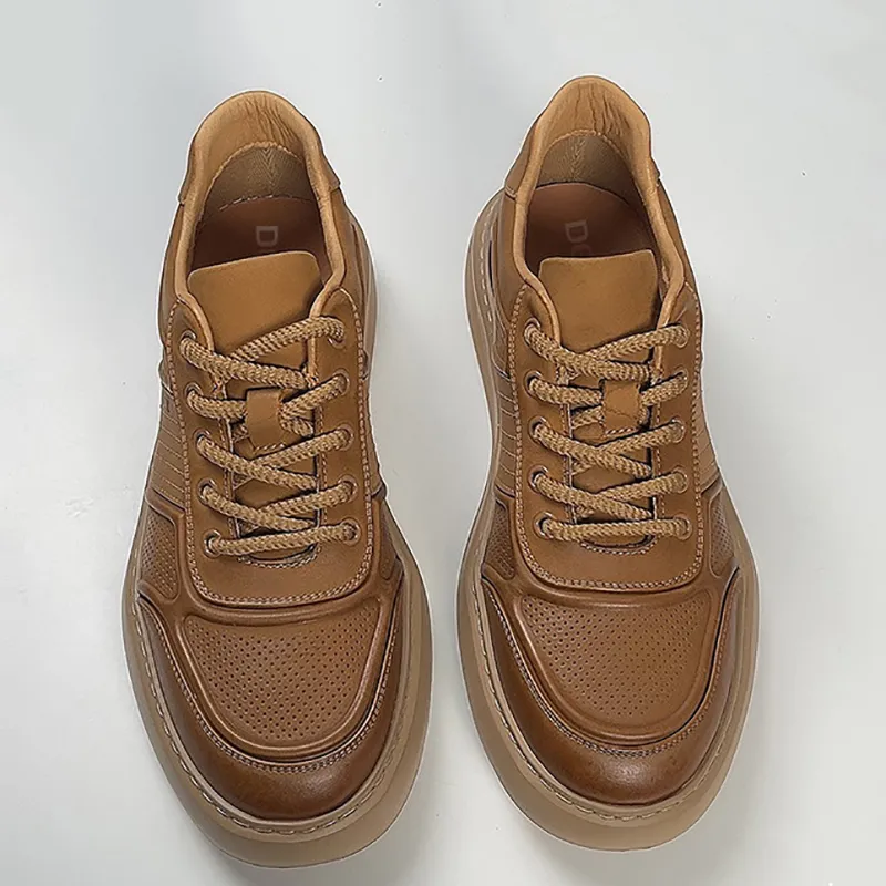 Devanro Abrasion Resistant Breathable Slip Resistant Low Top Skateboard Shoes Men's-9
