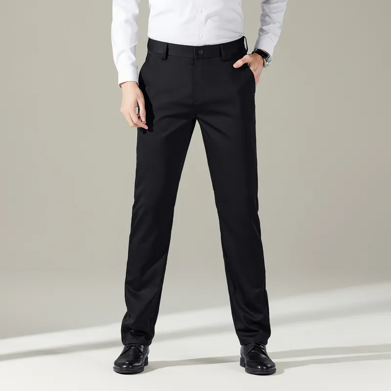 Devanro Suit Trouser Men's Black-1