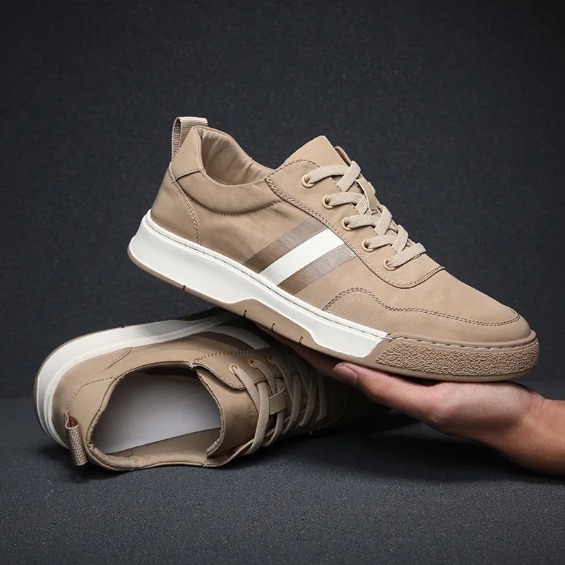Devanro Wrapping, Wear Resistant And Non Slip Low Top Skateboard Shoes Men's-12