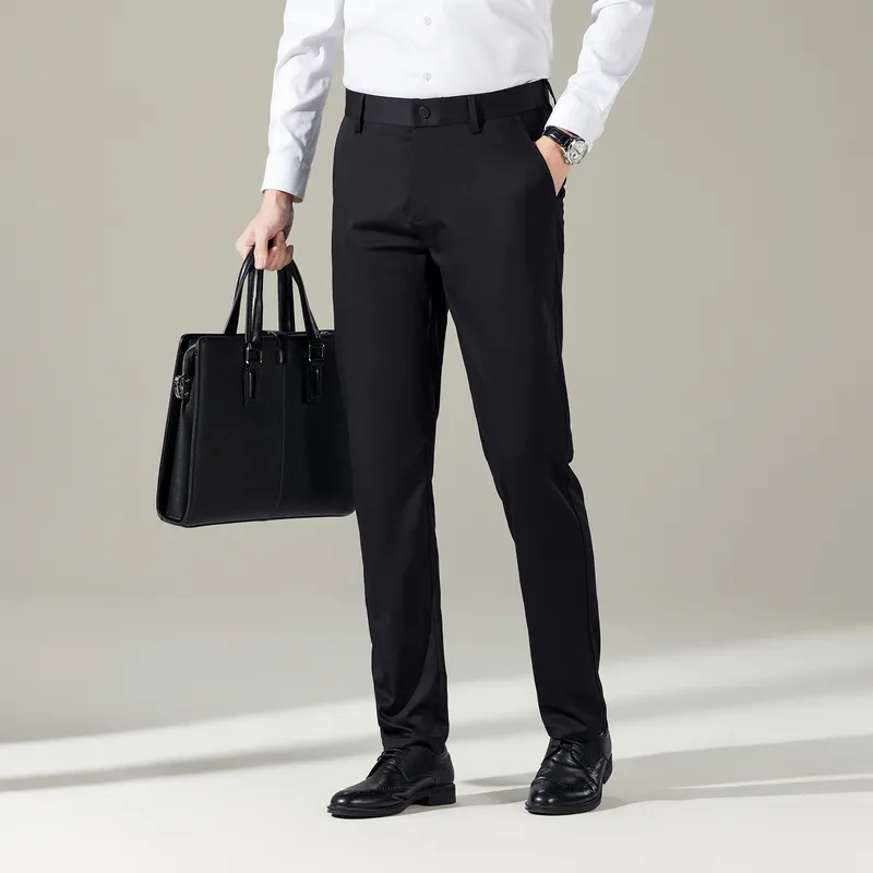 Devanro Suit Trouser Men's Black-4