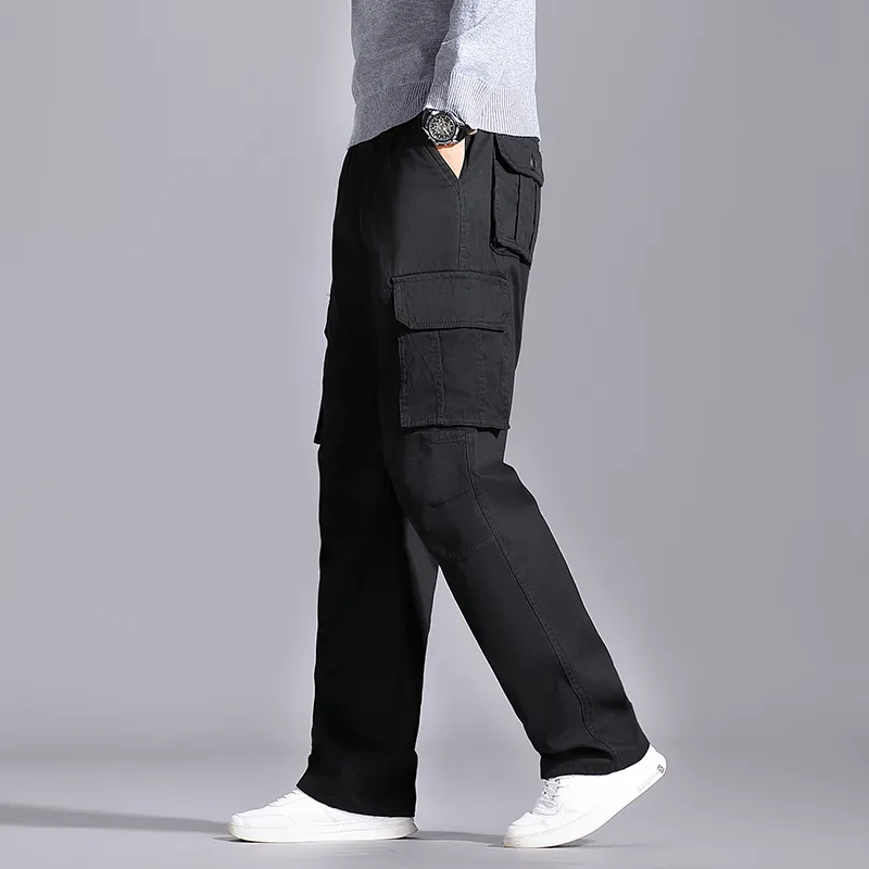 Devanro Casual Pants Men's Army Green-10