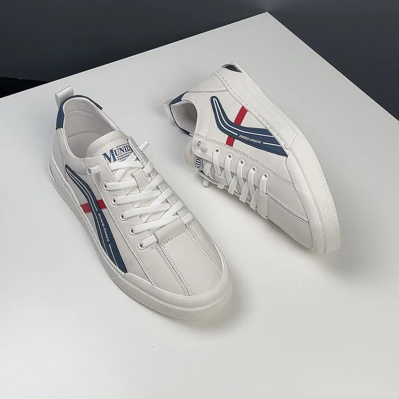 Devanro Wear resistant, Lightweight, Breathable, And Non slip. Low Top Skateboard Shoes Men's-2