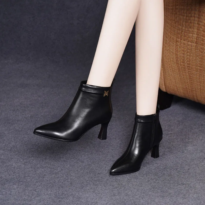 Devanro Ankle Boots 7cm Women's-1