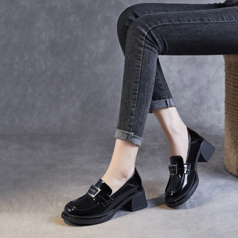 Devanro Loafers Women's Black-1