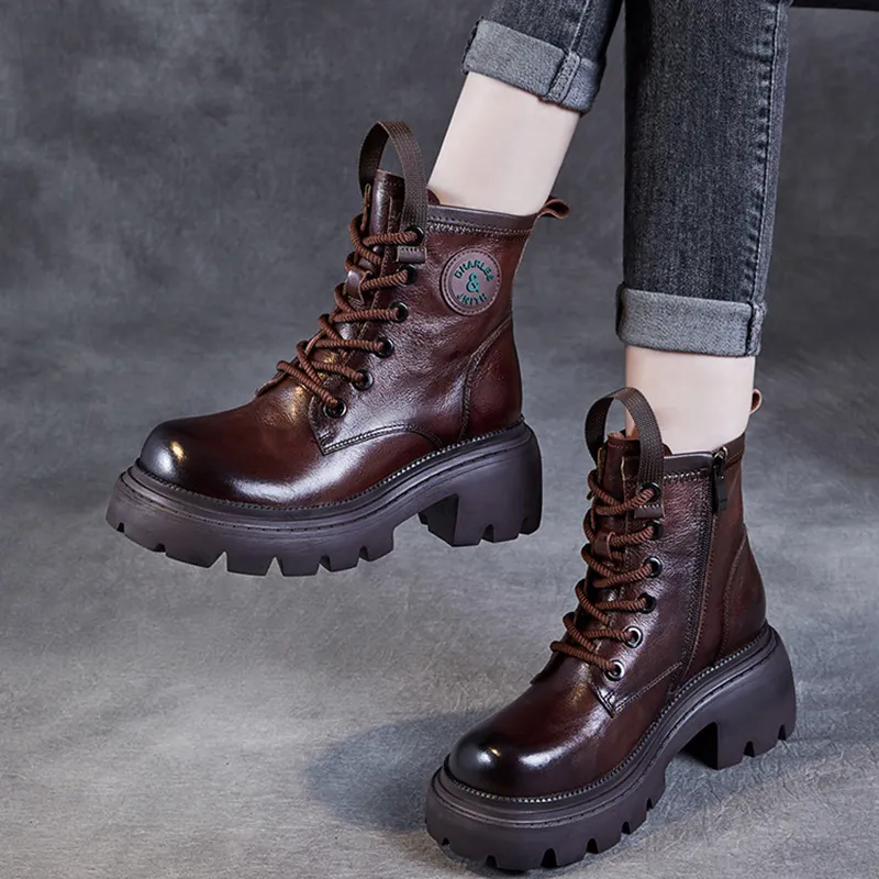 Devanro Short Martin Boot 6.0cm Women's-7