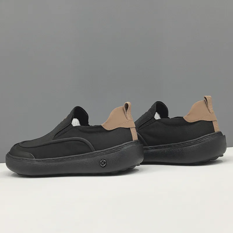 Devanro Casual Shoes Men's Black-3