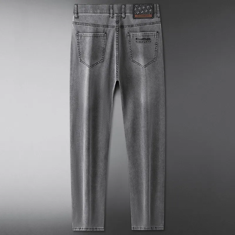Devanro Jeans Men Gray-1