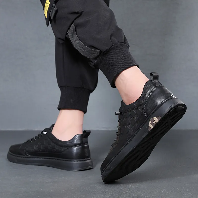 Devanro Moisture-Wicking Wear-Resistant Breathable Slip-Resistant Casual Skateboard Shoes Men's-9
