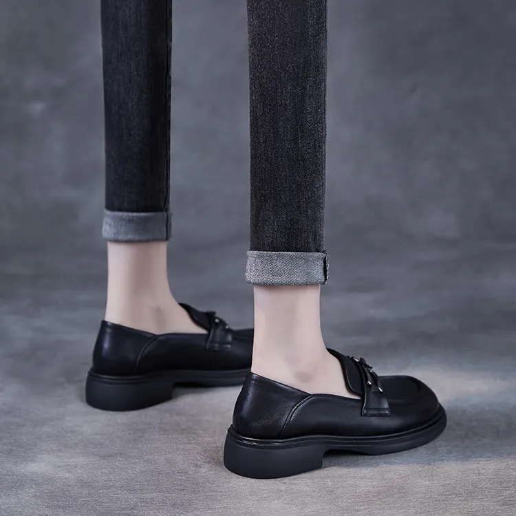 Devanro Loafers Women's Brown-4
