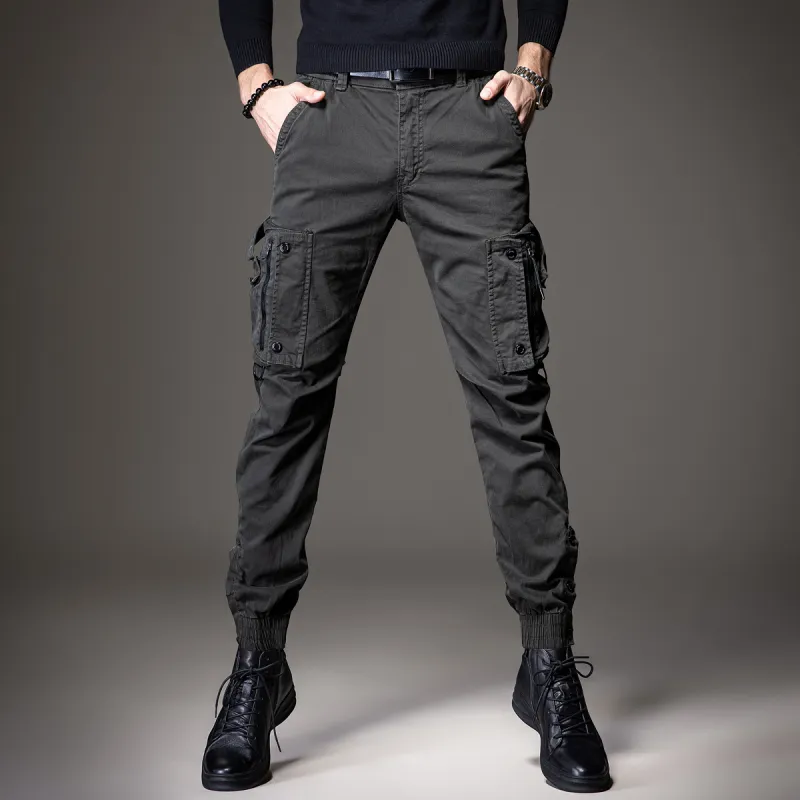 Devanro Cargo Pants Men-1
