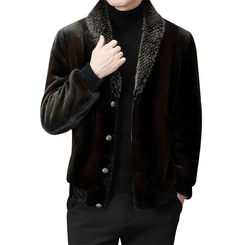 Devanro Furs Men Black-5