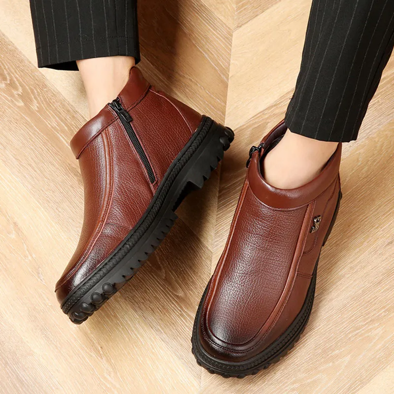 Devanro Ankle Boots 3.5cm Men's-8